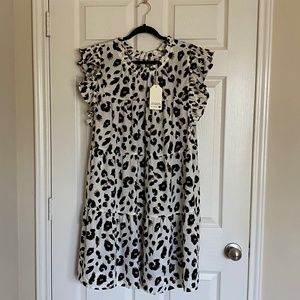 JODIFL Cami Leo Dress NWT